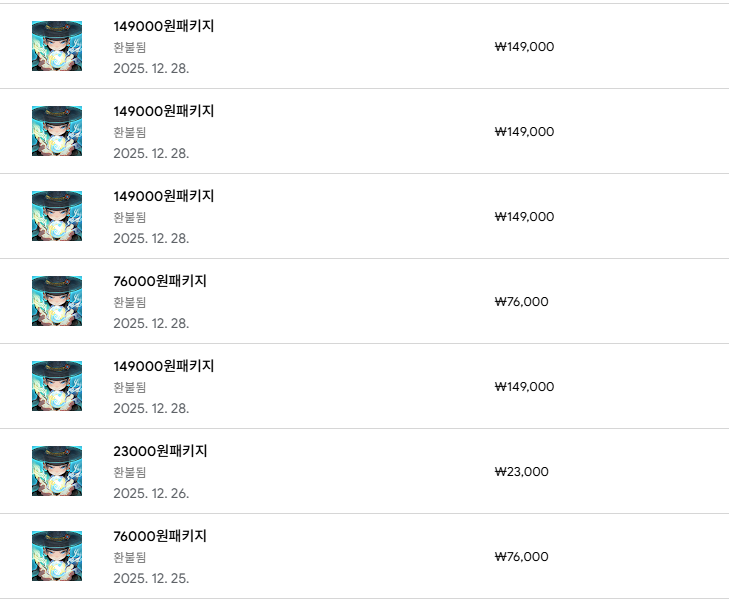 환불 후기 썸네일: 구글 갓깨비 키우기 환불 후기 및 방법 안내
