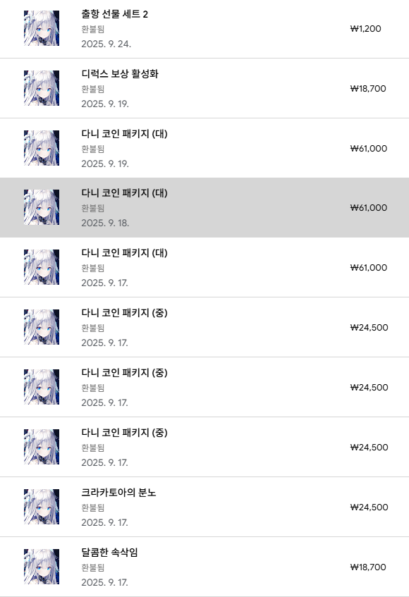 환불 후기 썸네일: 구글 에타크로니클 환불 후기 및 방법 안내