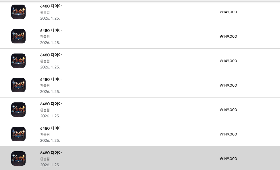 환불 후기 썸네일: 구글 린M잊혀진유산 환불 후기 및 방법 안내